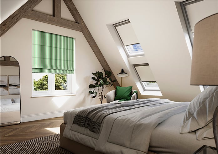 The British Stripe Co. Catherine, Notting Hill No.5 - Roman Blind - Image 6